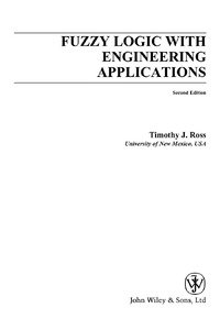 Fuzzy Logic With Engineering Applications   2Ed By Timothy J. Ross